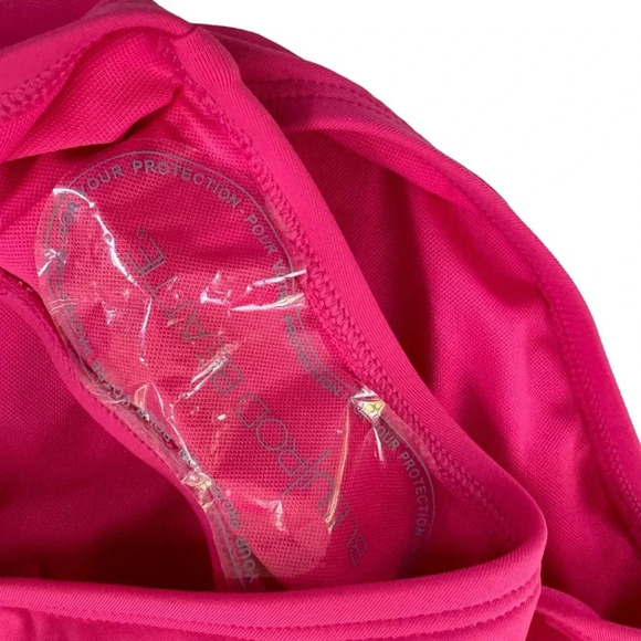 Bleu Rod Beattie Paradise Found Lace Down One Piece Bright Pink Size 4 NWT - Picture 4 of 8